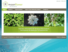 Tablet Screenshot of moonflower.vn